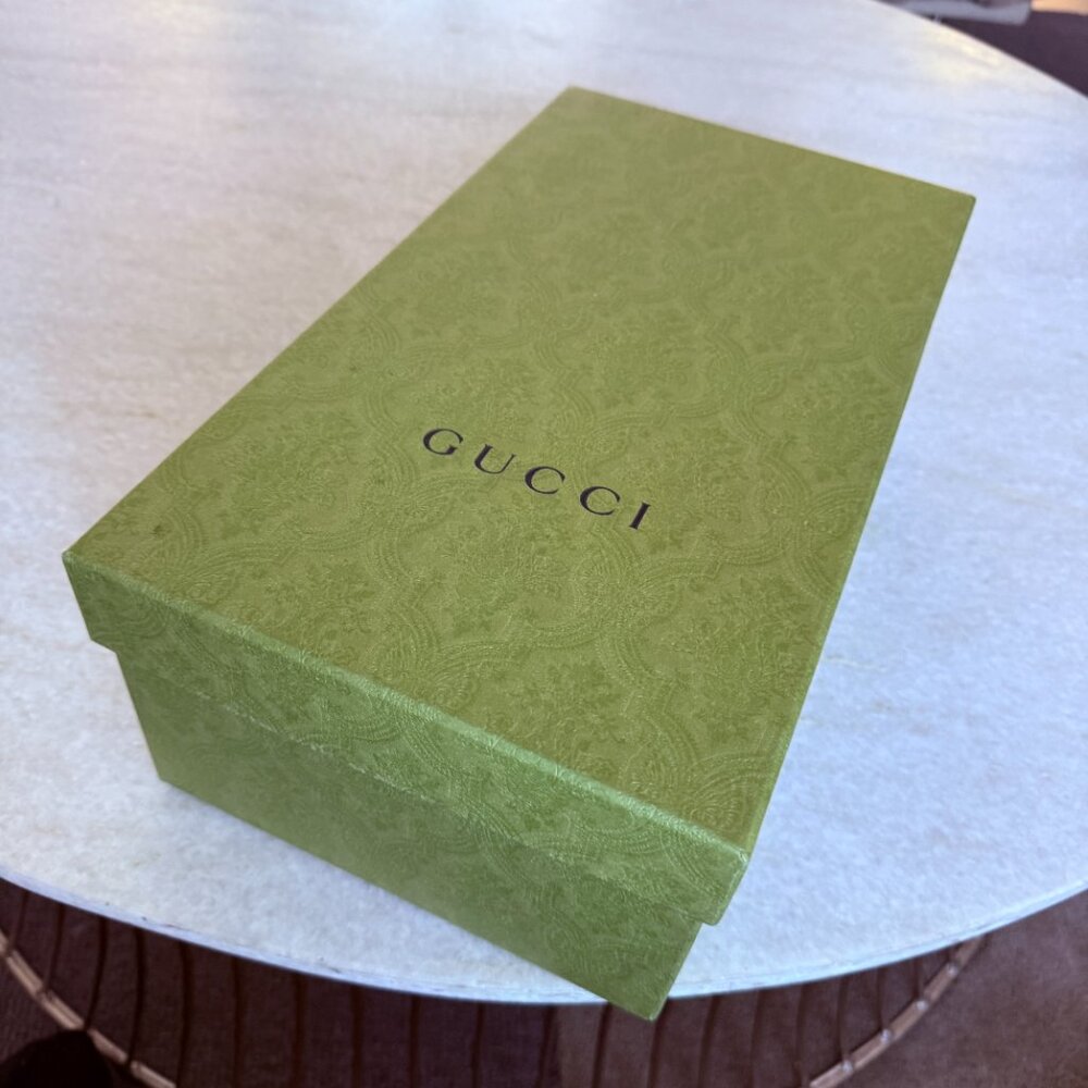 Gucci Brown Leather Men's Loafers - Picture 11 of 11